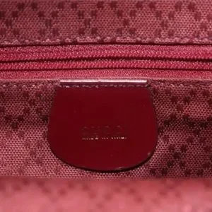 Gucci | Bags | Gucci Backpack Bag Bamboo Bordeauxenamel  display picture 1